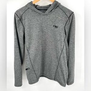 Outdoor Research men’s baritone gray hoody performance athletic size S
